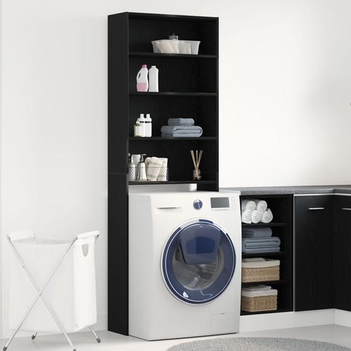 Washing machine cabinet black - cabinet,