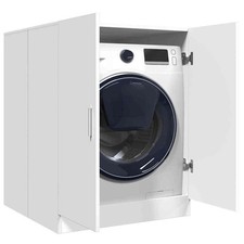 Washing Machine Cabinet White