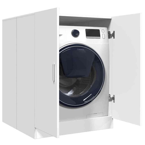 Washing machine cabinet white - washing,