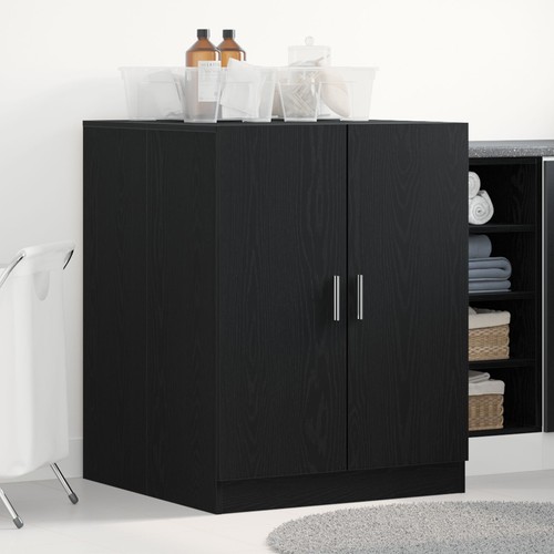 Washing machine cabinet black - cabinet,