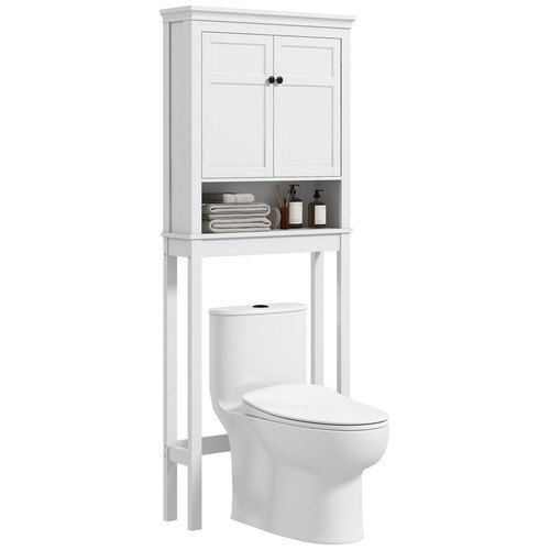 Homcom over toilet storage - homcom,